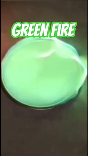 HOW TO MAKE GREEN FIRE ( using Boric acid) | ग्रीन फायर प्रयोग | #shorts #shortsfeed