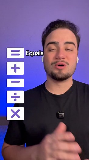 Praktika | AI Tutors | Learn Basic Math Terms in English! This quick and easy video teaches you the essential English words for basic math operations — perfect... | Instagram