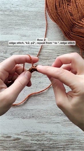 Easy Checkerboard Knitting Stitch for Beginners | Knit & Purl Pattern | Knitting Tutorial