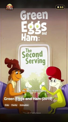 Green Eggs and Ham (2019) — ThePopQueue #Shorts