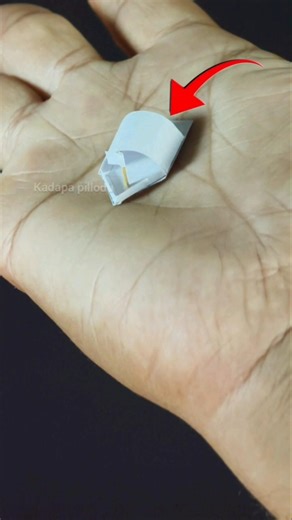 Science Trick With Paper Boat 🚤 Telugu Experiment #telugushorts #experiment #viral #shorts #telugu