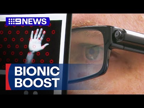 Bionic eye trial restoring 'sense of sight' to small group of Australians | 9 News Australia