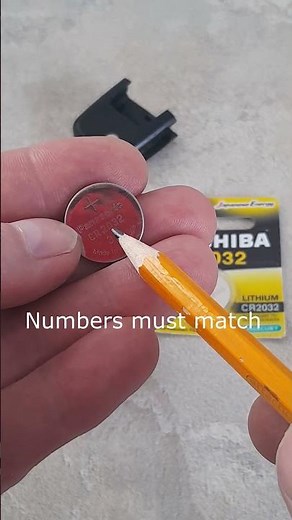 Skoda Key Fob Battery Replacement (Fabia Rapid Octavia)