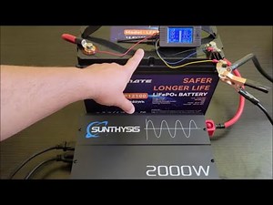 Testing a 2000W Pure Sine Wave Inverter to Use in the RV