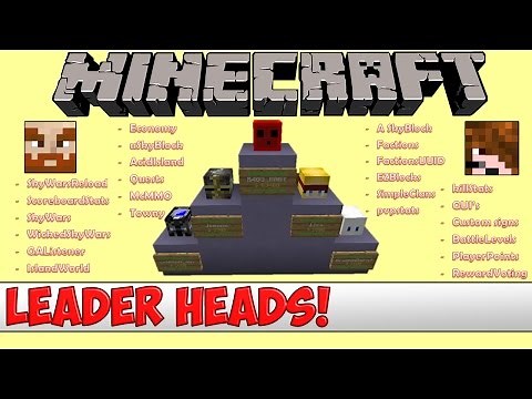 Minecraft Plugin Tutorial - Leaderheads