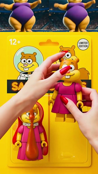 UNBOXING KETCHUP SANDY CHEEKS