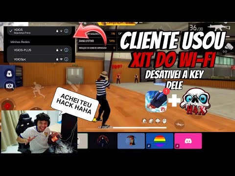 APOSTADO DE 1.000 COM XIT PURO HS😱🎯PAINEL XIT MOBILE IOS/ANDROID|AIMBOT APK🔥CAI CONTRA XIT DO WIFI🤣