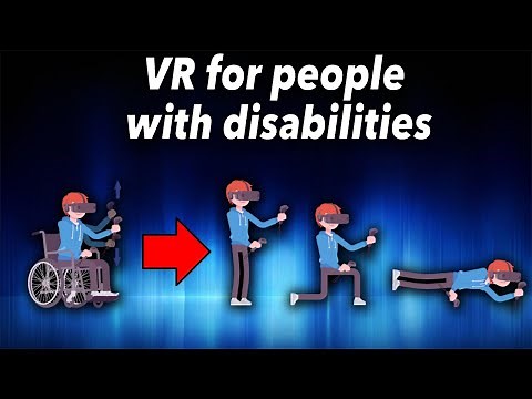 Enjoy all VR games despite physical disabilities? That works! WalkinVR tutorial and test