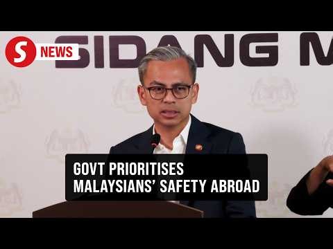 Govt prioritises safety of Malaysians in Middle East, says Fahmi