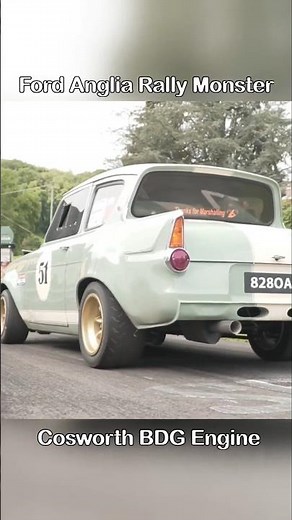 Screaming FORD ANGLIA Cosworth Rally Car 🔥