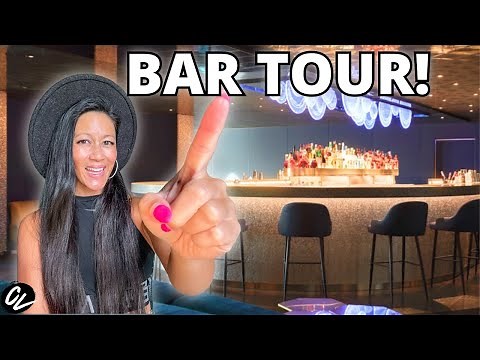 A TOUR of EVERY Virgin Voyages BAR (with menus!)