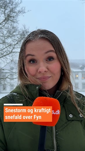 Farligt vejr og snestorm på Fyn. ❄️ Allerede nu har der været flere uheld på motorvejen, og der opfordres til at genoverveje en tur ud i trafikken. 🌨️🥶 Følg det hele i vores fynske liveblog på linket. 🔗👇 | Fyens.dk