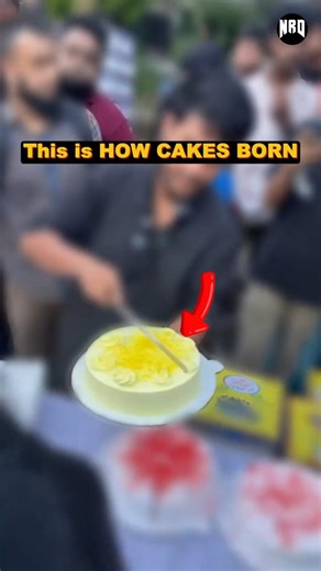 A SMALL MISTAKE 😍 !! HISTORY of CAKE !! #shorts