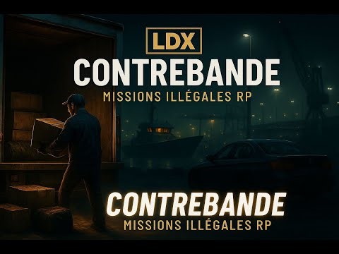 LDX Contrebande – Le système de missions illégales ultime pour ton serveur FiveM !