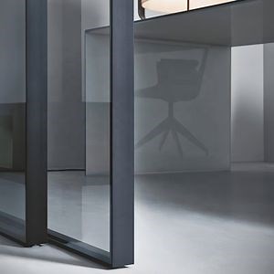 [Hot Item] Elegant Movable Glass Partition for Kitchen and Home Spaces