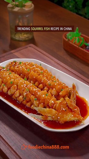 Unique Sweet and Sour Squirrel Fish Recipe from China