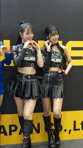 【4K】TMCS2026 カロッツェリアジャパンOHLINS ブース 叶園ちさ 池永百合 大宮凛子 柏田徳花 前田星奈 さん 東京モーターサイクルショー2026 #美女 #automobile