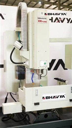 VMC Machine Demo by Bhavya Machine Tools