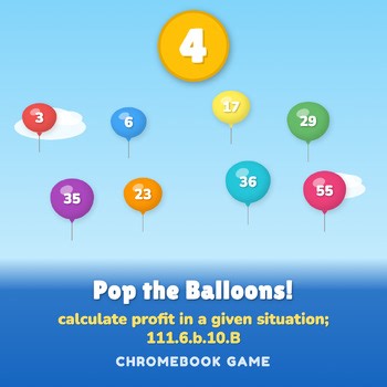 4th Grade Money & Finance Math Game | Math Center No Prep