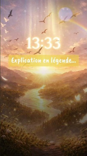 voir 13h33...signification... #spiritualité #heuremiroir #coeurdobsidienne #message