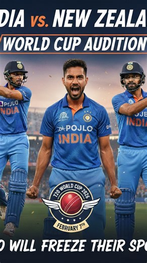 Jayanth P Bellur | The Multi-Hyphenate on Instagram: "Last stop before the World Cup! 🛑🇮🇳 India 🆚 New Zealand. Final combinations. Final chances. No room for error. Let’s go! 🇮🇳🔥 Hashtags: #CricketFever #IndiaVsNewZealand #T20I #WorldCupPrep #MatchDay How each player can “Freeze” their spot: If you want to add text overlays to your reel, here’s the breakdown of what the players need to do: • Ishan Kishan: With Tilak Varma out (injury), Ishan needs to prove he can anchor the innings at No.