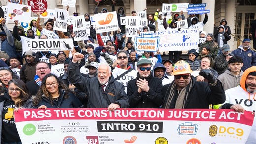 HISTORY WAS MADE TODAY!!! 🎉🎉🎉 The #ConstructionJusticeAct has finally passed! This historic bipartisan bill guarantees ALL construction workers on city-funded affordable housing jobs will make a standard wage package of $40 per hour! WE DID IT 💫 Thanks to YOUR continued support, we will now enter an era where NYC stays affordable for the working class. 🙏 #ConstructionJusticeNYC Council Member Carmen De La Rosa Northwest Bronx Community & Clergy Coalition Center for Employment Opportunities 