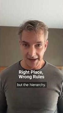 Right Place, Wrong Rules