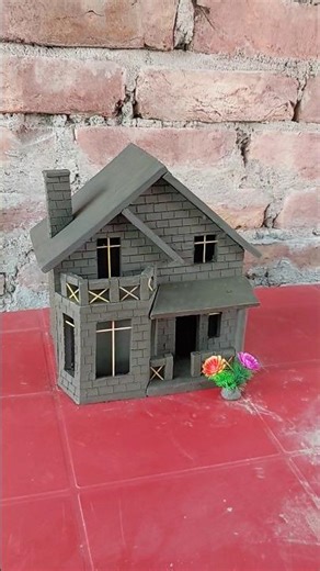 Beautiful mud house design 🏠 || #clayhouse #mudhouse #craft