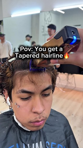 In chicago? Link in my bio to book 🫡 #shearwork #chicagobarber #taperedhairline
