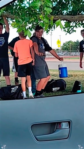 Embarrassing my kid when pick up from school #tiktok #usaprank #reaction #fyp #viral