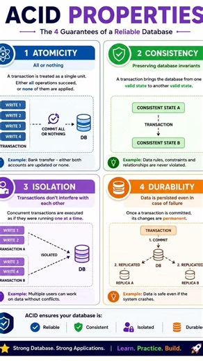 ACID Properties in DBMS Explained 🔥 ‪@A1coderclips‬