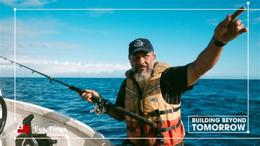 "I'm a proud fisherman. I provide for the people." 🎣 A big happy new year to all of wonderful followers! To kick off our content for 2024, we're proud to share the latest story from our 'Building Beyond Tomorrow' series; of Chris Vaohea, who leads the Fishing Association on Tonga 🇹🇴's 'Eua island. Chris Vaohea provides fish for his community, and often for Tonga's King🫅🏽. Yet he worries what increasingly severe natural disasters mean for he and his community's livelihoods. Read more of Chri