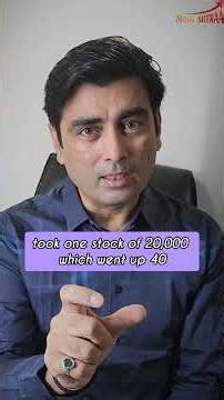 One Stock Gained 40%… Still He Lost Money Here’s Why