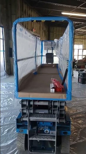 Spraying Sherwin Williams Dryfall #sherwinwilliamspaint