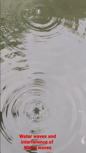 water waves|waves on water surface|interference of water waves