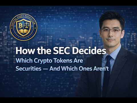 How the SEC Decides Which Crypto Tokens Are Securities — And Which Ones Aren't