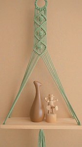 Macrame Hanging Shelf for Boho Wall Decor and Storage S25 - Etsy