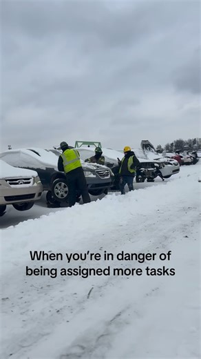 Better run and hide #junkyard #pittsburgh #salvageyard #upullandpay #snowdays | U Pull & Pay