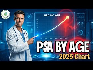 PSA by Age 2025: The REAL Normal PSA Levels for Men 40–80