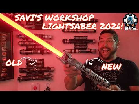 NEW Galaxy's Edge Savi's Workshop Power & Control V3 2026 LIGHTSABER! Bert the Stormtrooper Reviews!