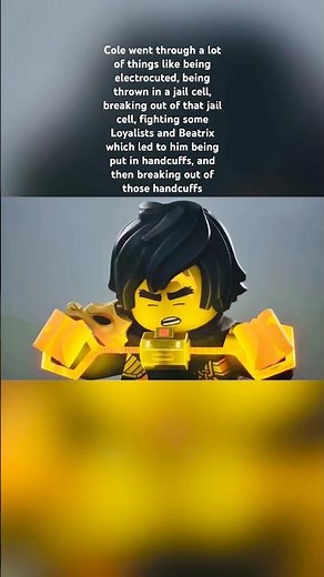 Cole got himself in a lot of trouble #ninjago #legoninjago #ninjagodragonsrising #dragonsrising
