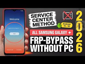 End Now 🔥Samsung FRP Bypass Android 14-15-16 Latest Patch 2026 100% Working Trick No PC 🚀