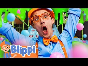 How Did Slime Get in the Indoor Playground? | Explore Colors + Play with Slime! | Educational Videos