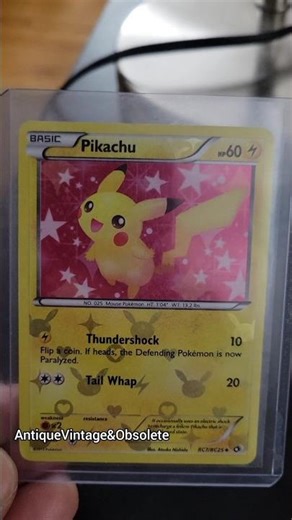 Pokémon | 2013 Legendary Treasures Radiant Collection Rare Holo Pikachu #RC7/ RC25