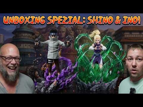 Is it really worth it?! 🤔 | Ino & Shino Naruto Figures Unboxing