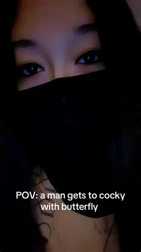 How quick I will humble you #MDNI #masktokfyp #masktok #masktoker #fyp | butterfly needle