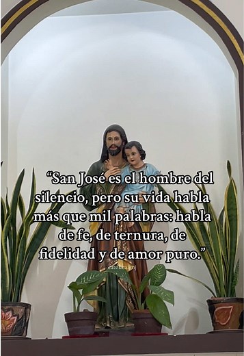 ¡Oh amado San José, ruega por nosotros! 💚 #SanJosé #Iglesiacatólica #Católicos #Josefinos #MiercólesdeSanJosé
