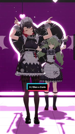 Ellen x Corin: ZZZ MMD Dance Performance
