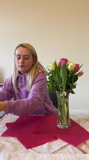 DIY Valentine's Bouquet of Flowers Tutorial