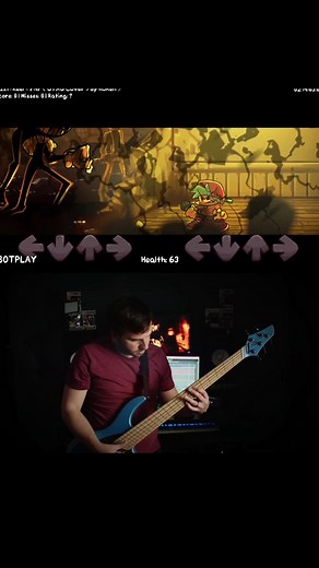 FNF Guitar Cover - Last Real Reel Golf FNF 4k